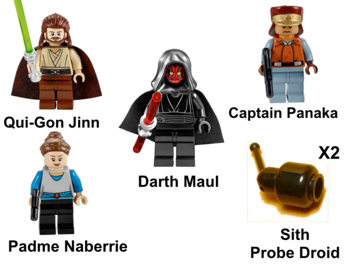 LEGO Star Wars Darth Maul’s Sith Infiltrator 7961 Minifigures 