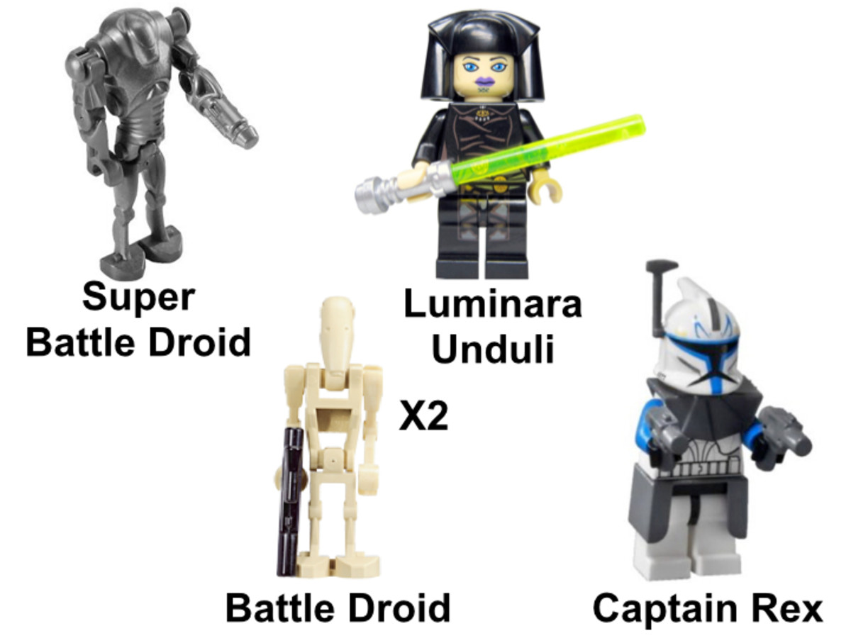 LEGO Star Wars Battle For Geonosis 7869 Minifigures 