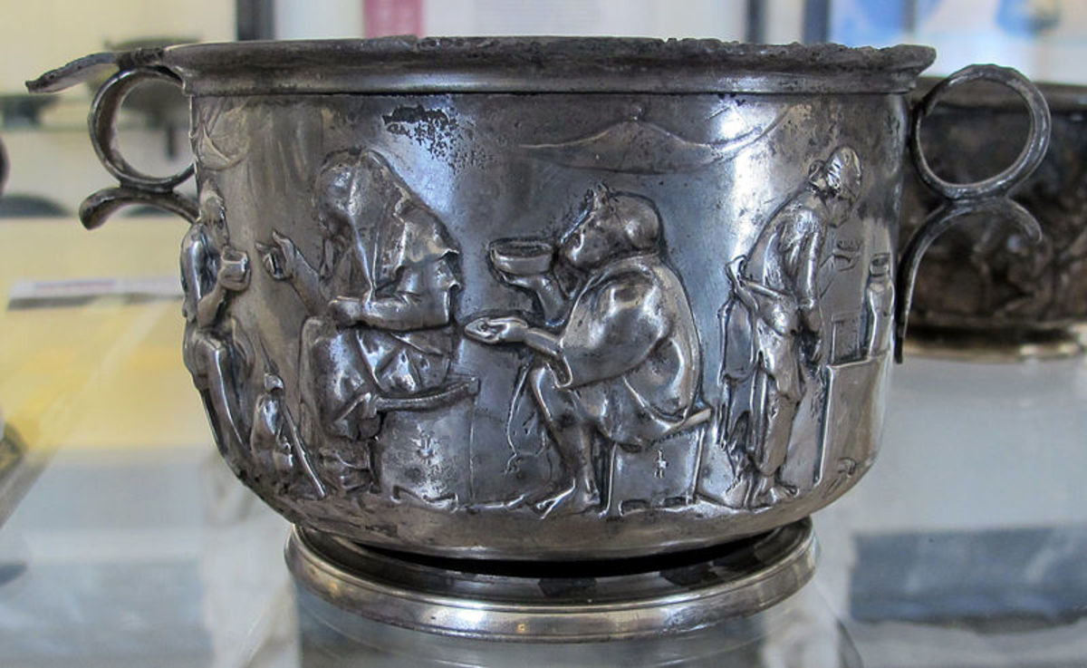 Ancient Roman Wine Cups