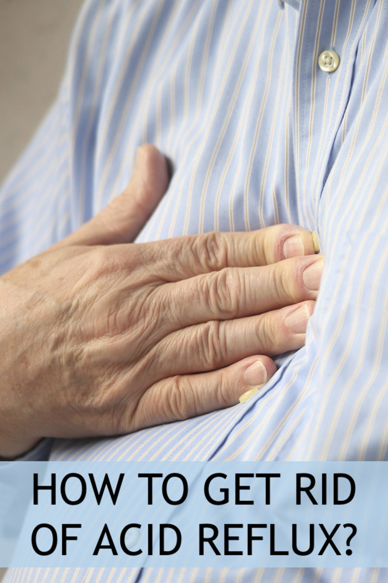 Acid reflux occurs when the stomach acid moves up your gullet.
