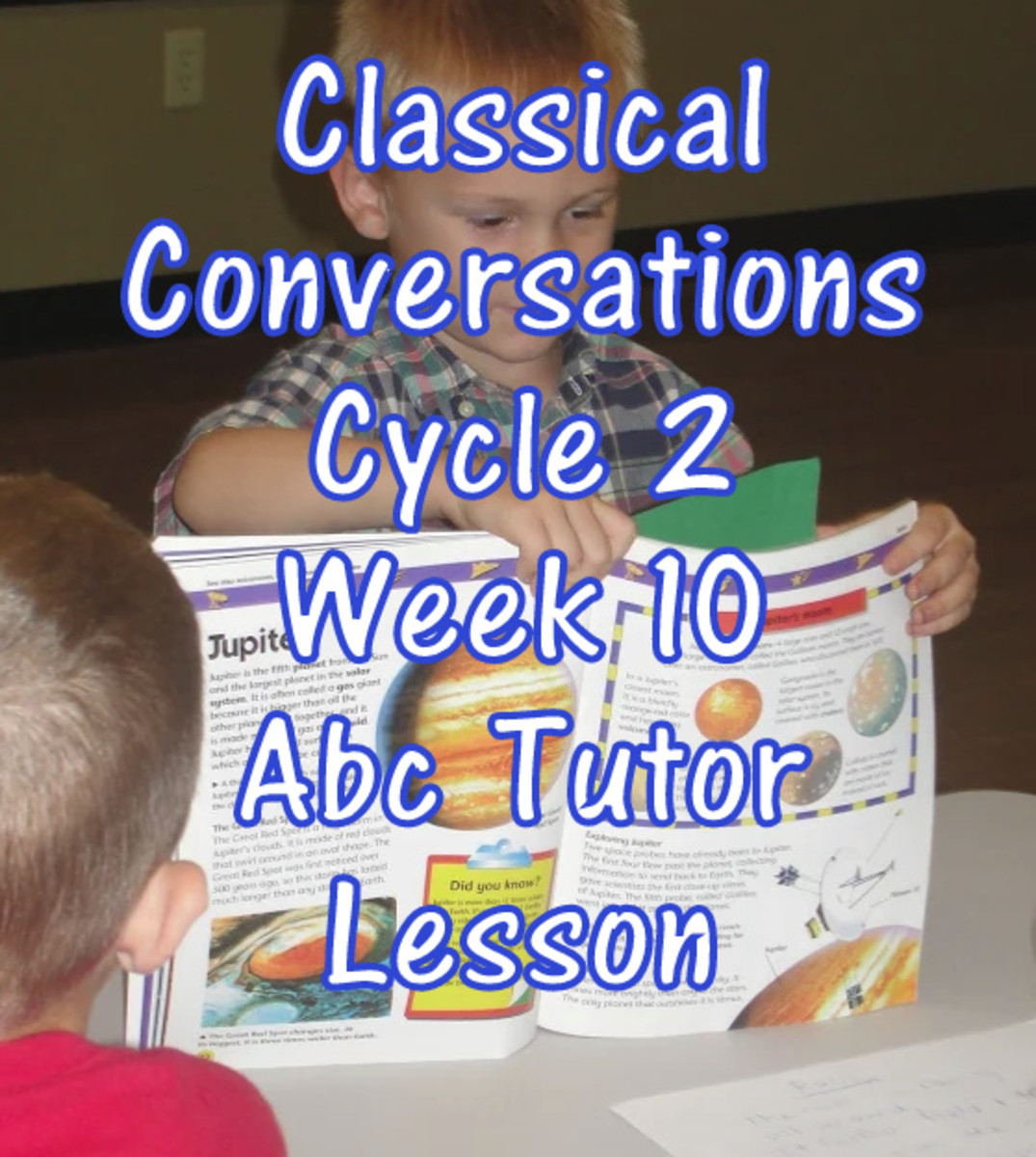 CC Cycle 2 Week 10 Lesson For Abecedarian Tutors HubPages
