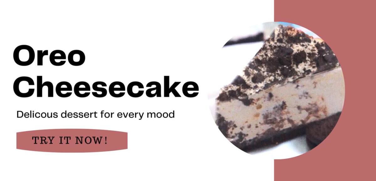 No-Bake Oreo Cheesecake – Four Ingredients Only