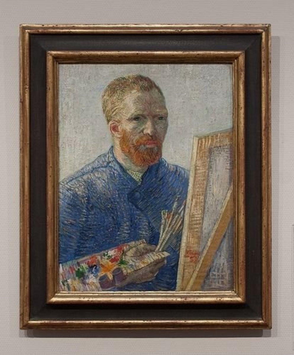 Zelfportret als schilder, Vincent van Gogh (1888)