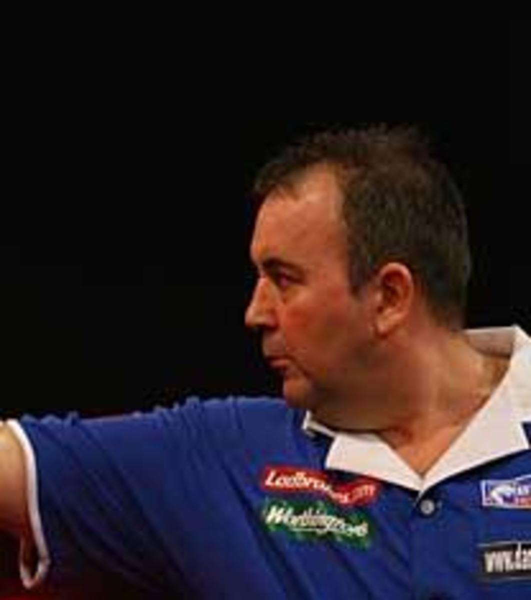 Phil Taylor in action