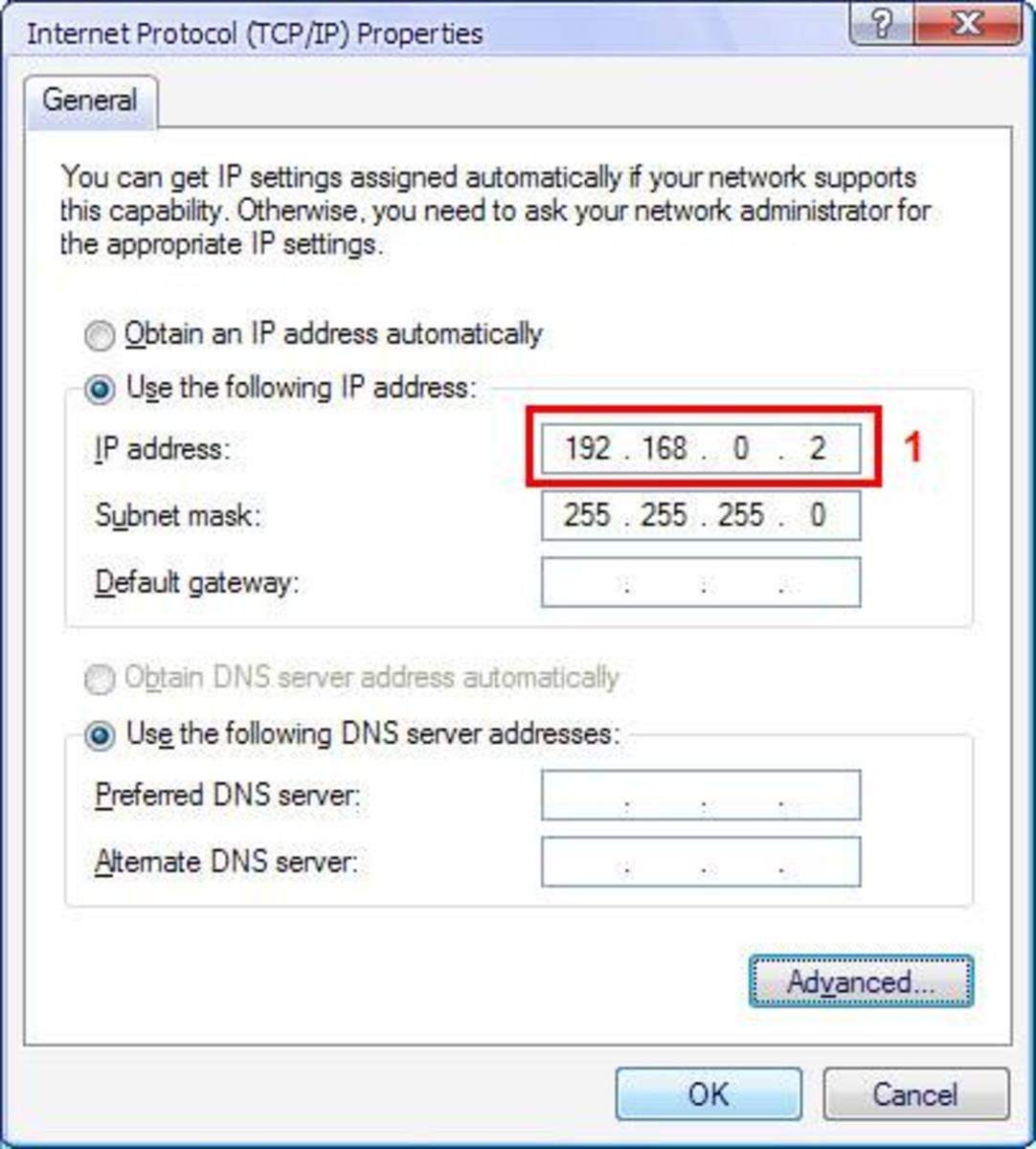 how-to-assign-ip-addresses-to-the-client--server-pc