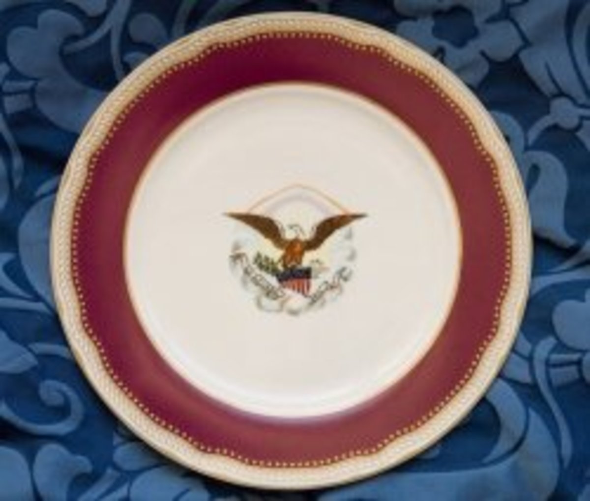 Obama inaugeration plate