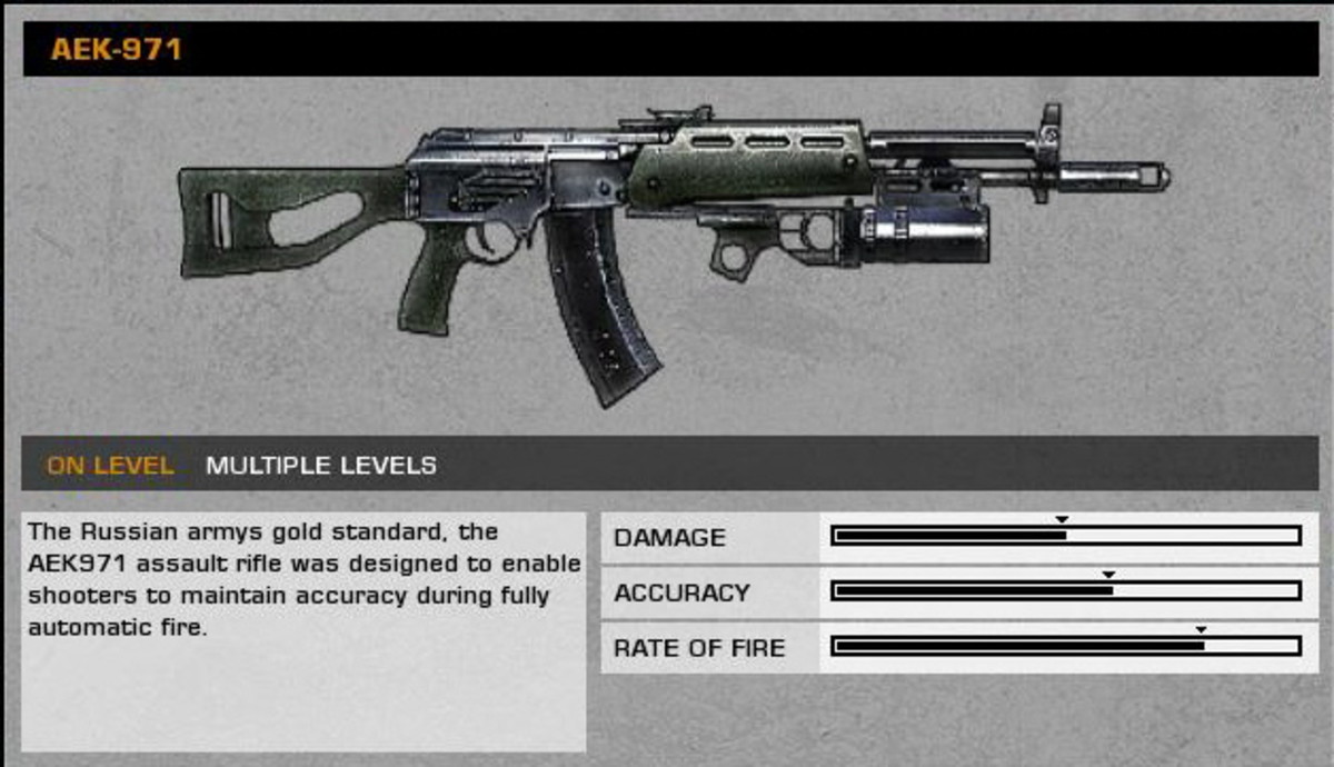 Heart of Darkness: AEK-971 collectible / collectable.