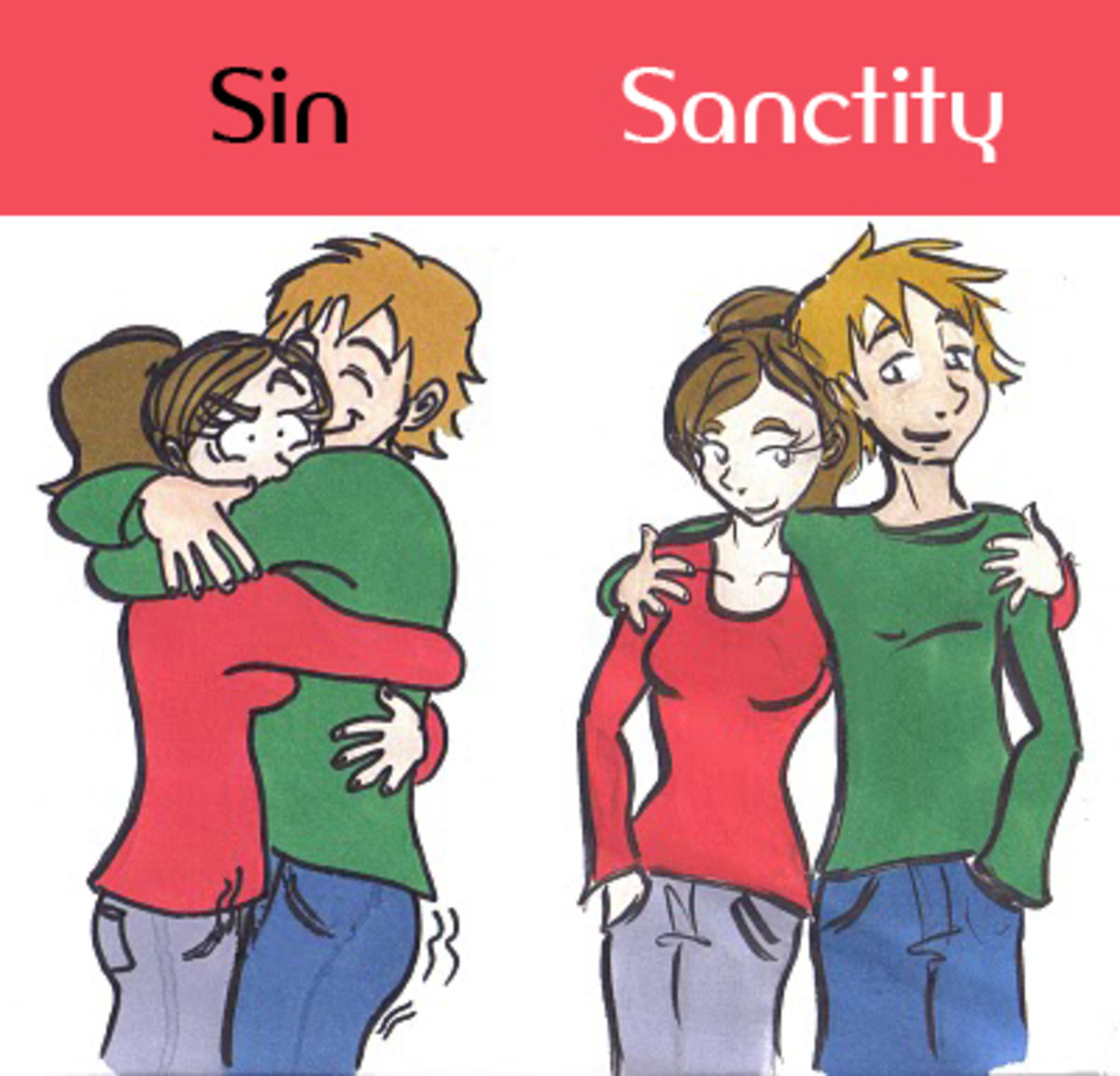 The Christian Side Hug