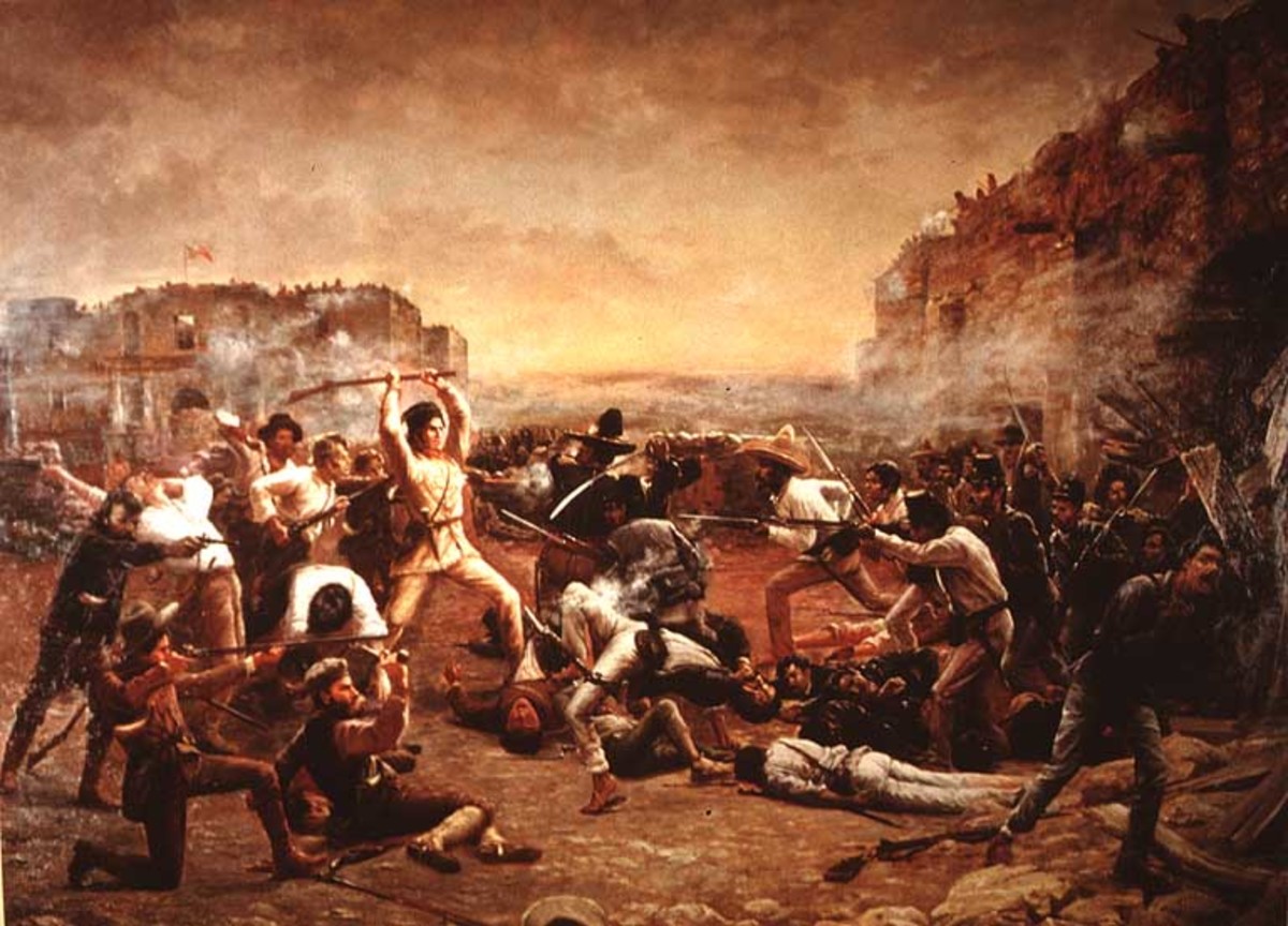 The Fall of the Alamo (1903) by Robert Jenkins Onderdonk