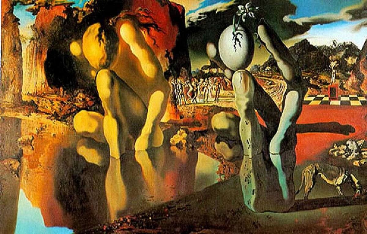 Painting by Salvadore Dali