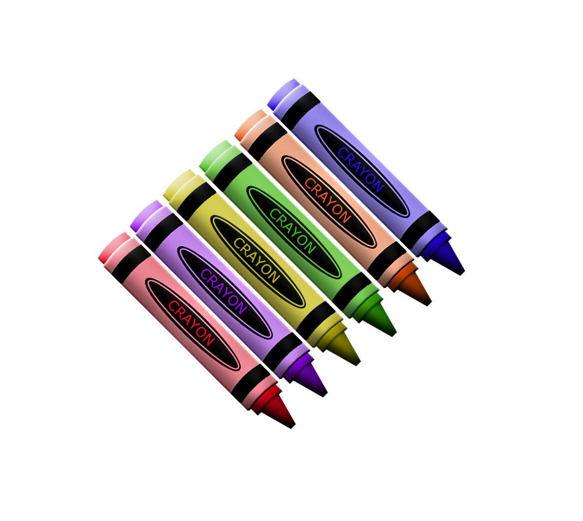Crayons Clip Art