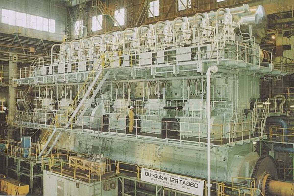 Wrtsil-Sulzer RTA96, the worlds biggest engine