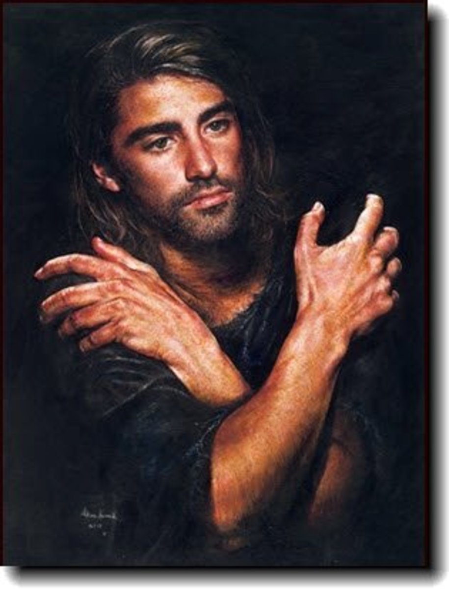 painting by Akiane Kramarik of Jesus