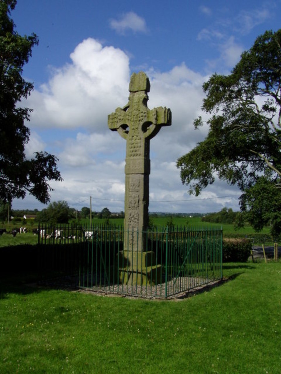 Ardboe High Cross in Ireland