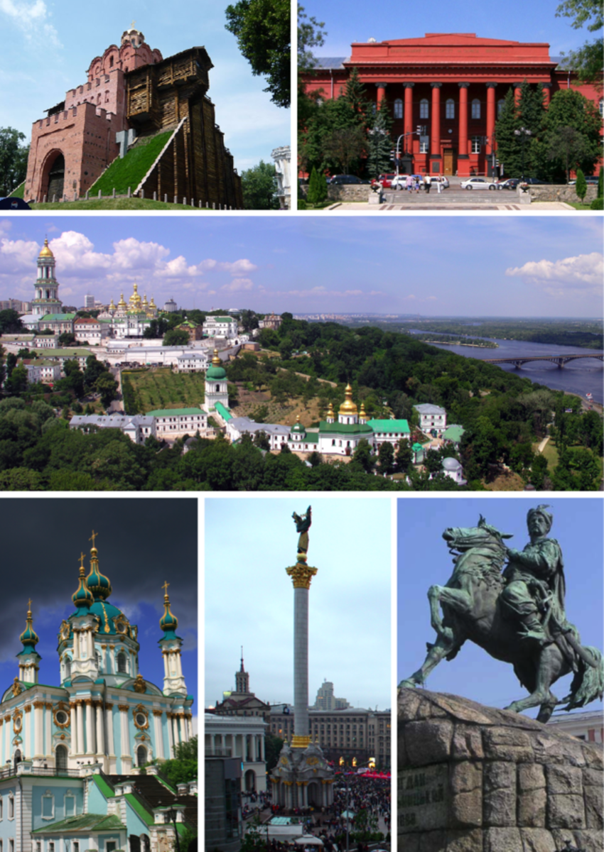 Kiev, the capital of Ukraine