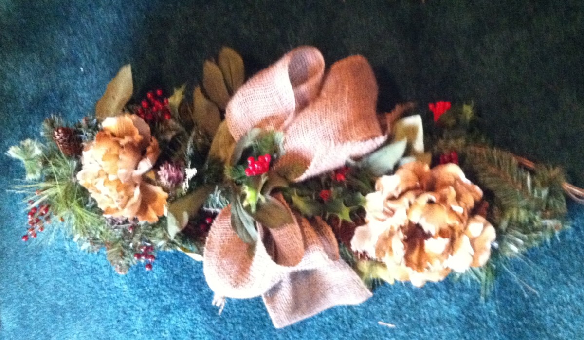 How To Make a Gravestone Flower Arrangement The Saddle HubPages