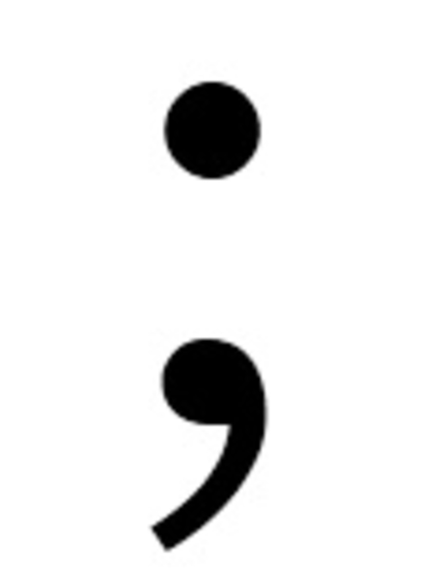 Writing Tips:  How to Use Semicolons