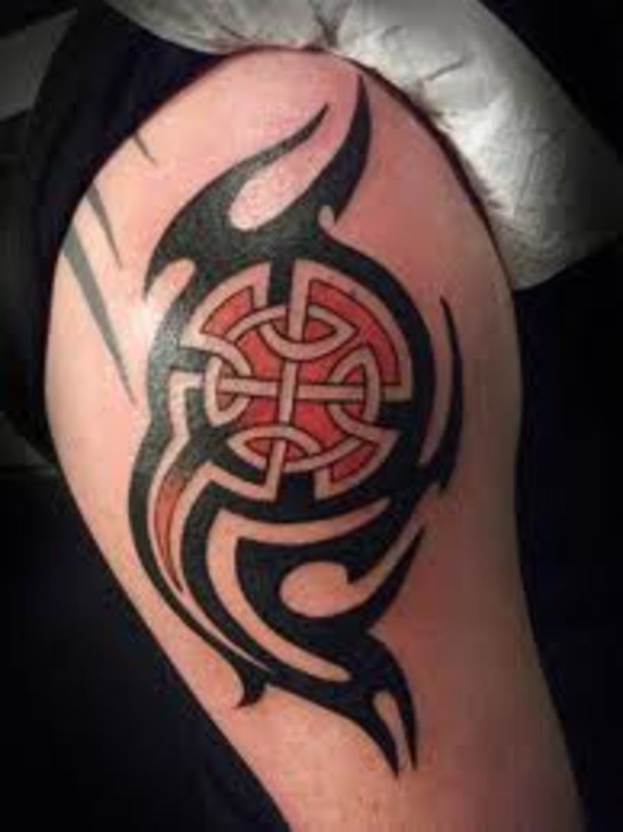 Harsh Tattoos - Tribal tattoo Half Sleeve Tattoo Design... | Facebook