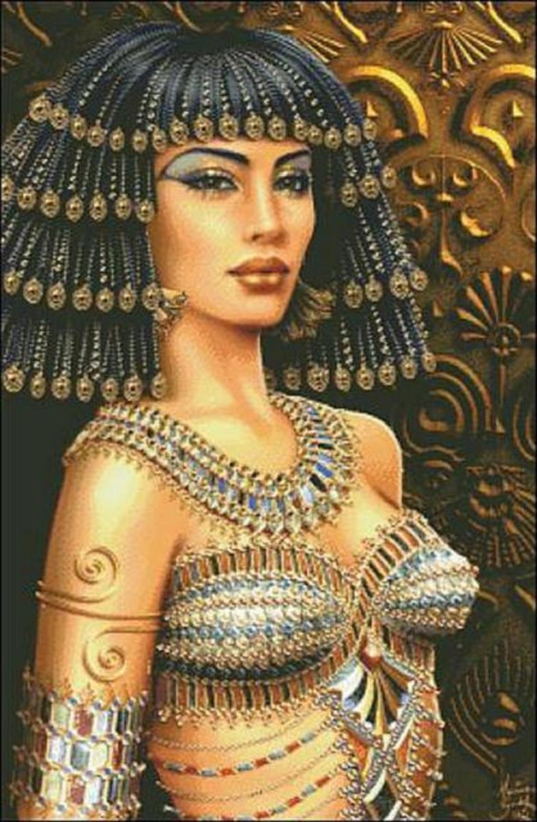 Cleopatra was a famous queen of Egypt known for her love affairs