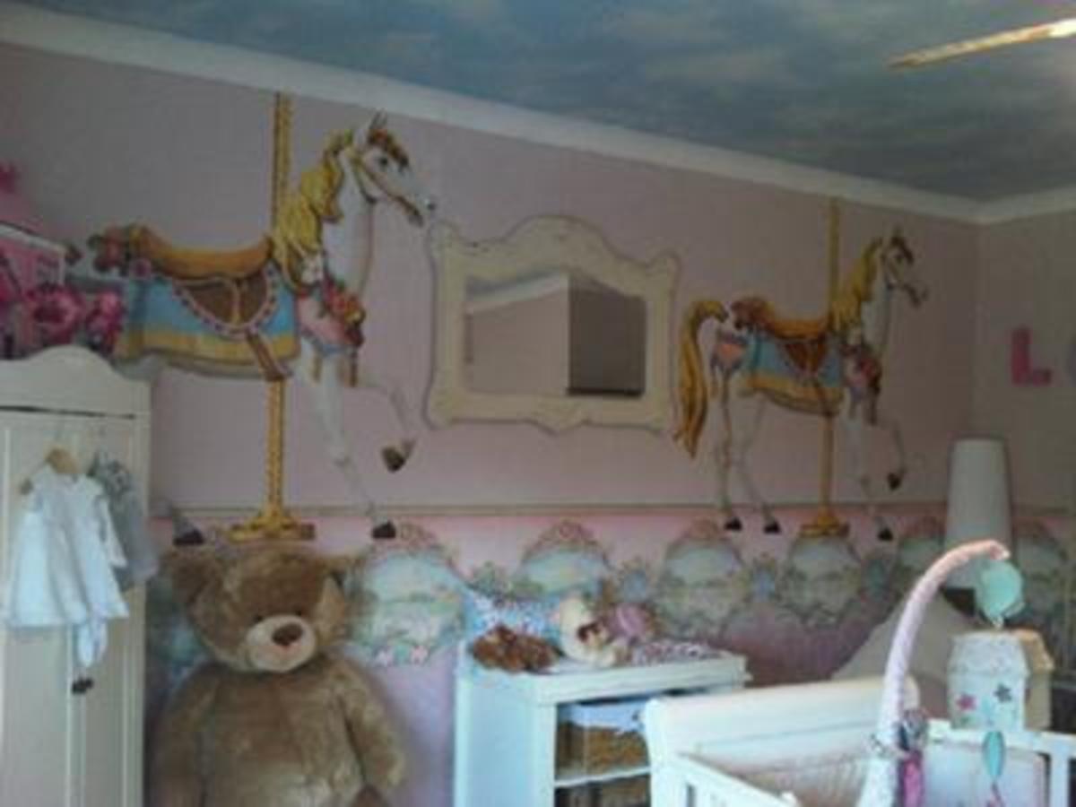 decorating-ideas-for-girls-rooms-a-carousel-paradise