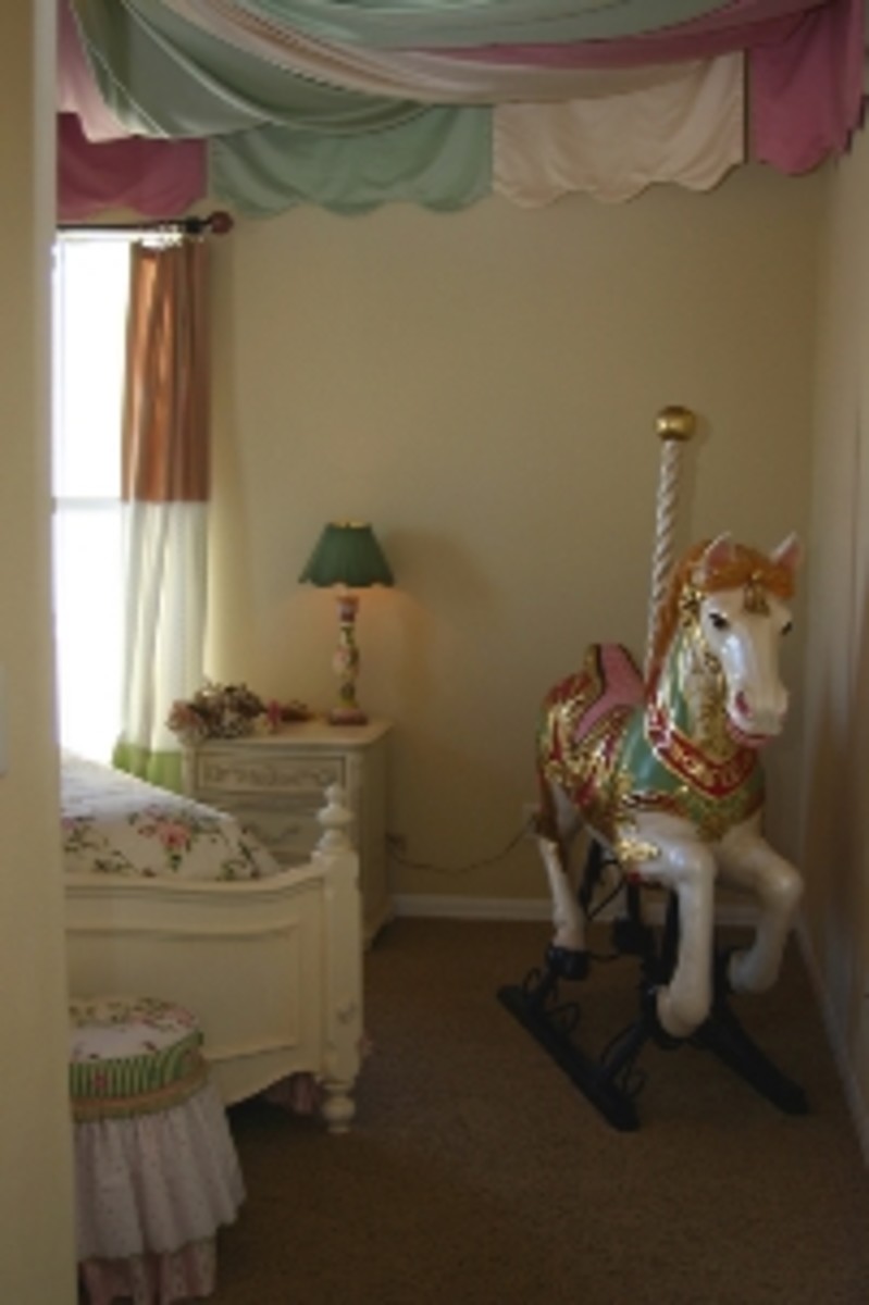 Design a Girl's Dream Bedroom or Nursery With a Carousel Horse Theme -  HubPages