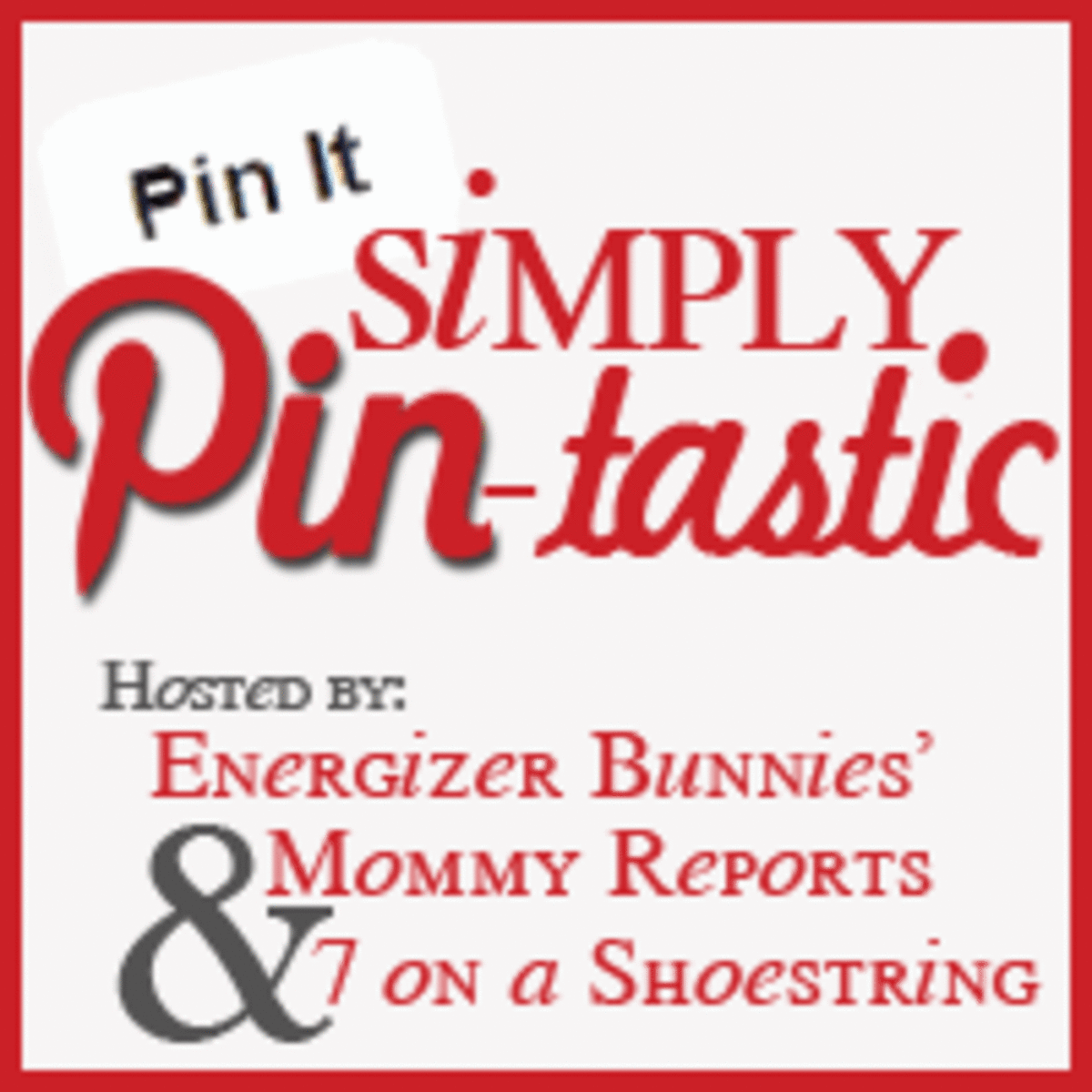 Create a catchy image like the one from 7onashoestring and encourage your readers to post their favorite pins.