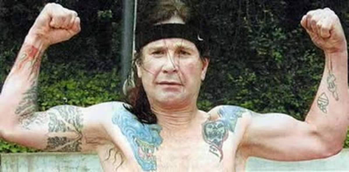 Ozzy Osbourne Tattoos
