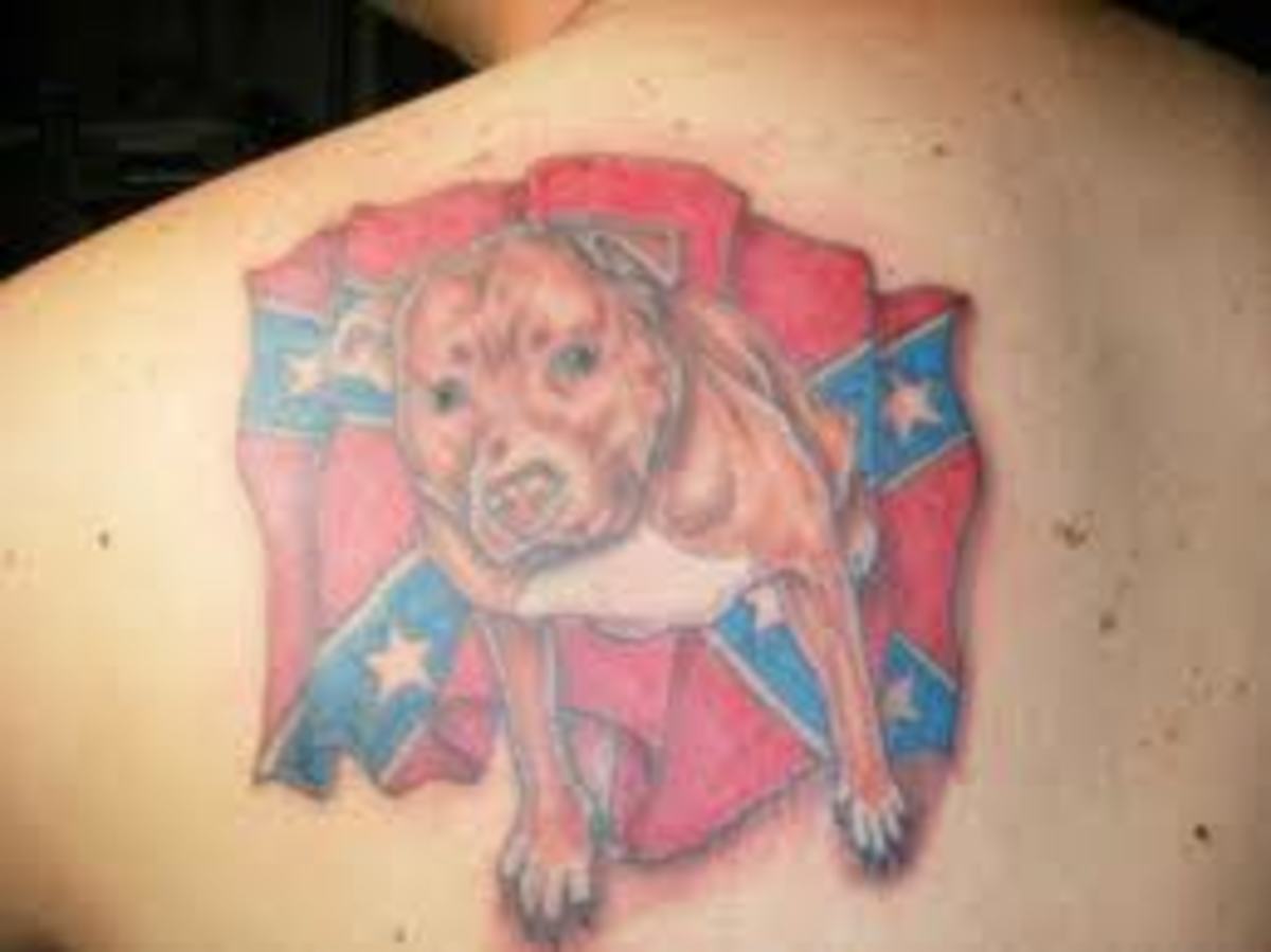 45 Rebel Flag Tattoos