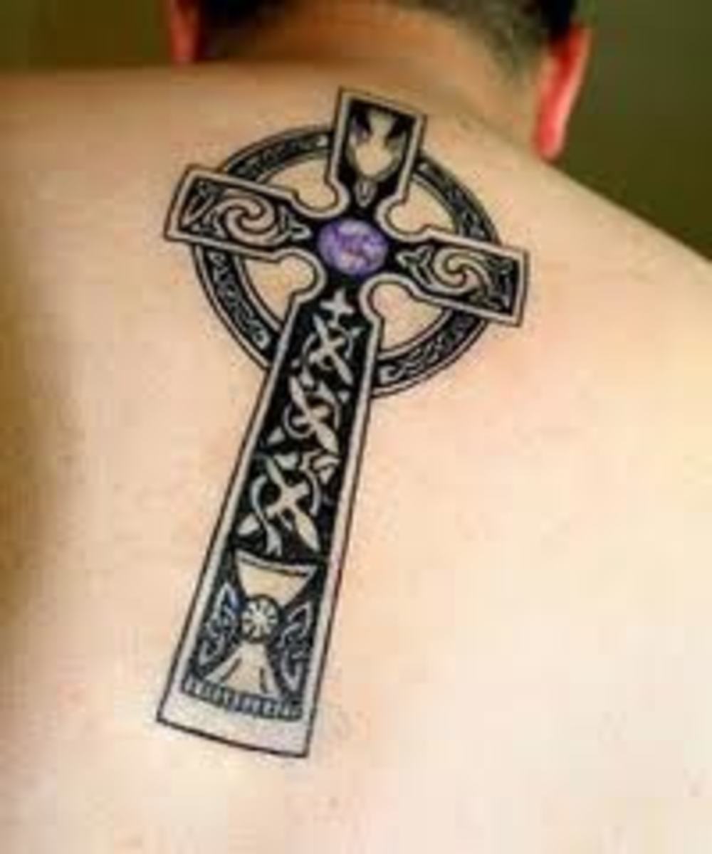 Celtic Cross Tattoos And Designs; Celtic Cross Tattoo Ideas And Meaning;  Celtic Cross Tattoo Pictures - HubPages