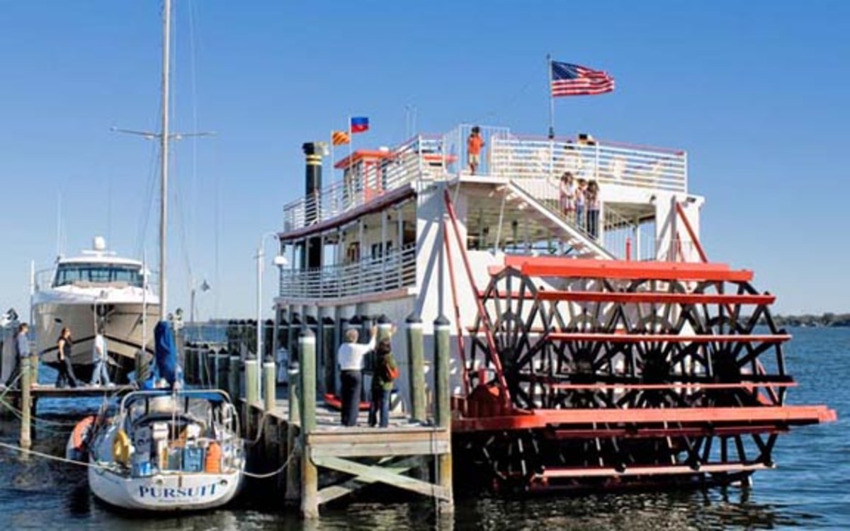 The Indian River Queen Paddle Boat