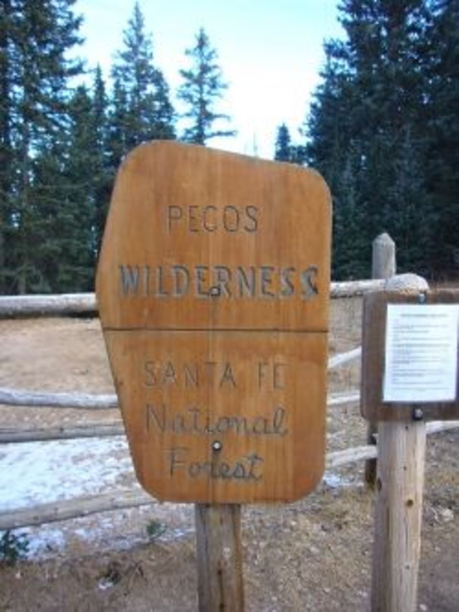Pecos Wilderness | Santa Fe National Forest Sign