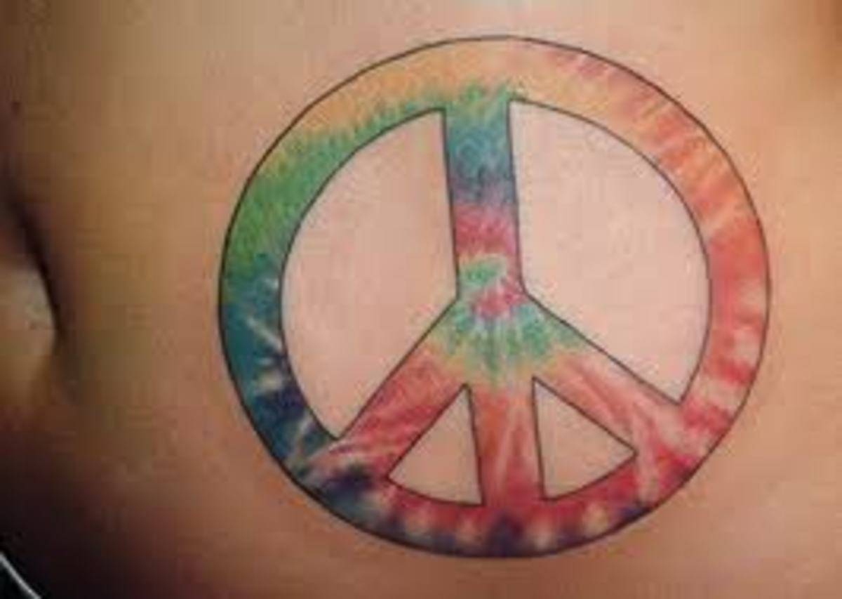 Peace Sign Tattoo And Peace Sign Tattoo Meanings-Peace Sign Tattoo Ideas And Tattoo Pictures