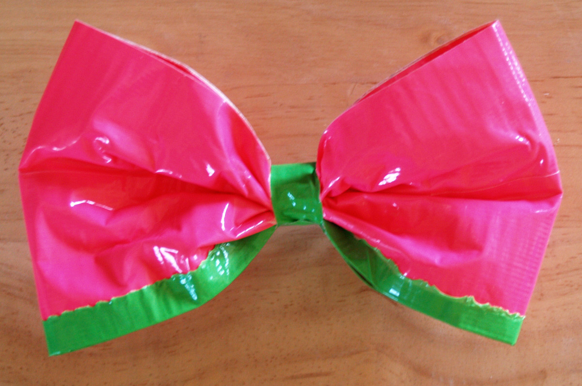 Front of Large Hair Bow