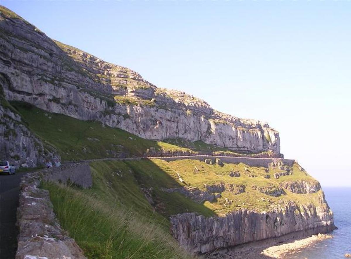 Great Orme's Head, North Wales - the great serpent's head - reaches out to sea like a guardian dragon, apt for the Welsh coast with a fascination for dragons shared by both cultures