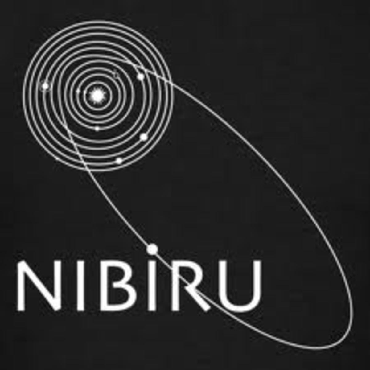 A simple diagram of Nibiru's orbit. 