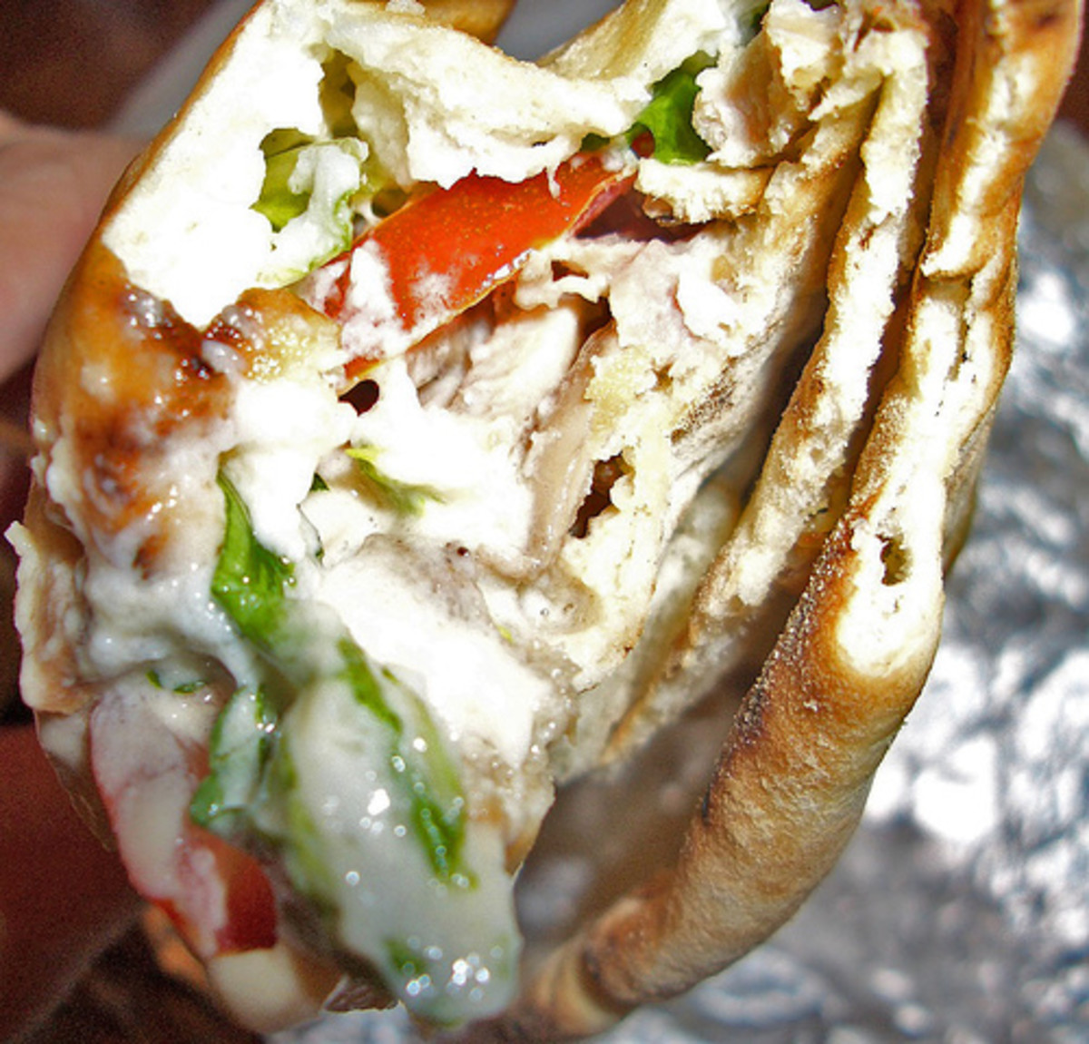 Chicken shawarma