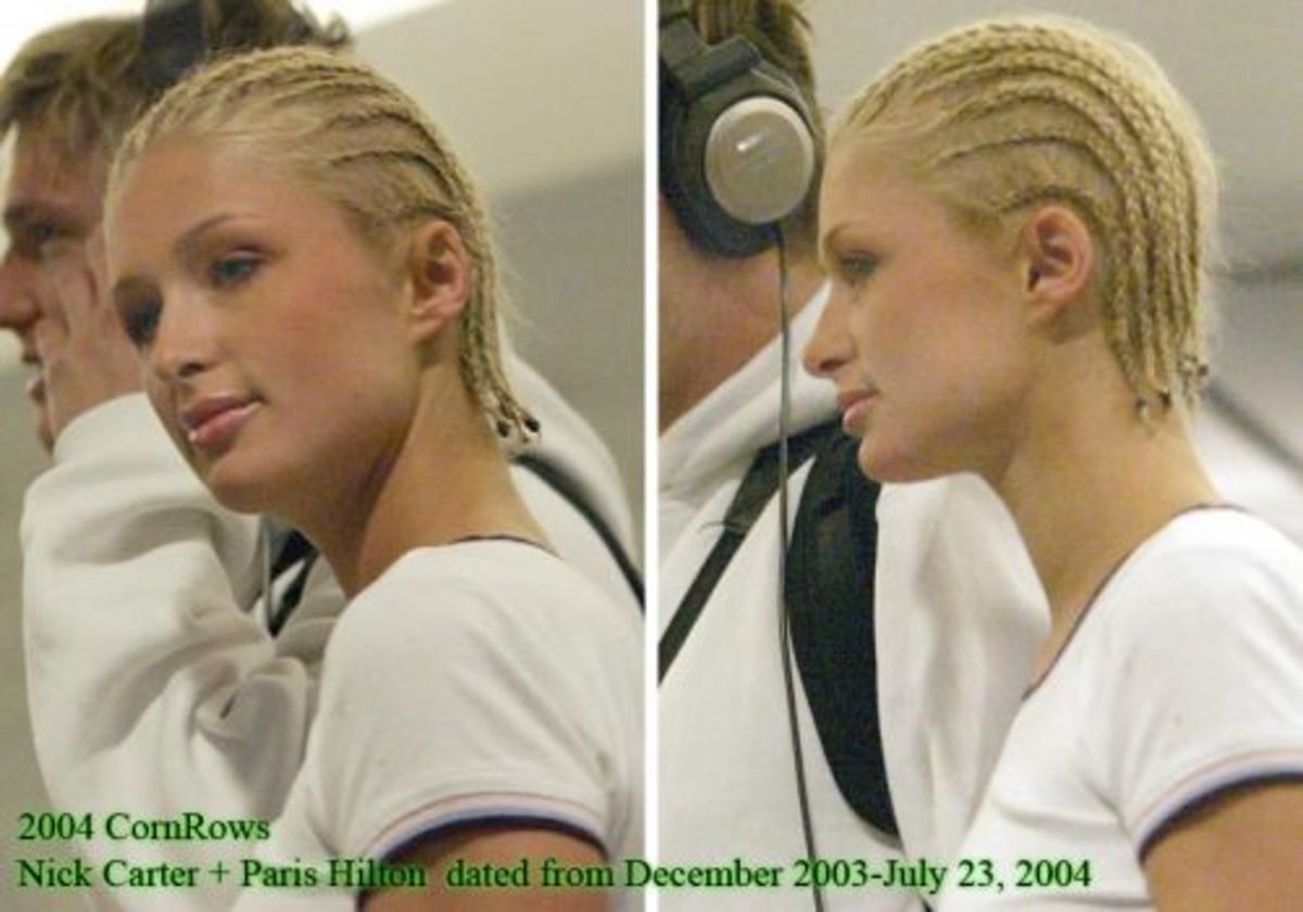 White celebs with box braids