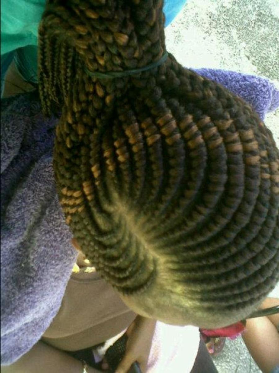 Ghanaian braids