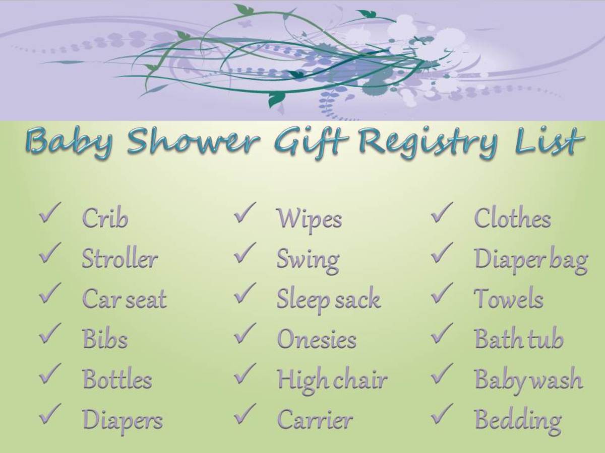What Should I Put On My Baby Registry Hubpages