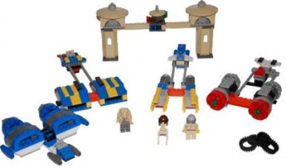 Lego Star Wars Podracer Bucket 7159 Assembled