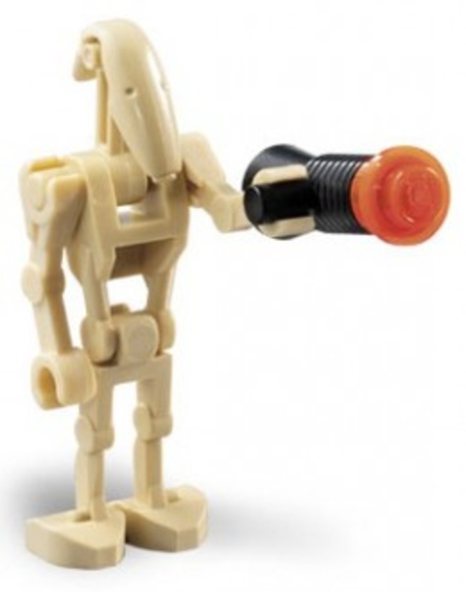 Lego Star Wars Trade Federation AAT 7155 Minifigures Battle Droids (2) 