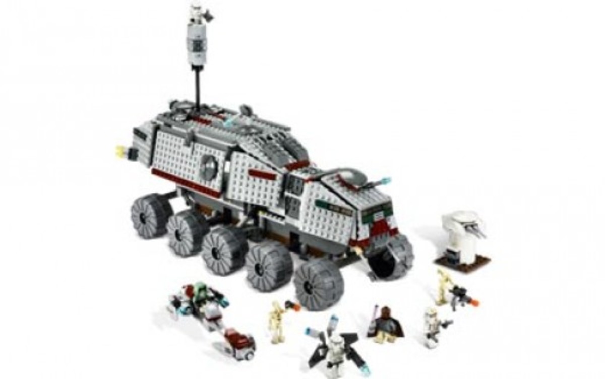 Lego Star Wars Clone Turbo Tank 7261 Assembled