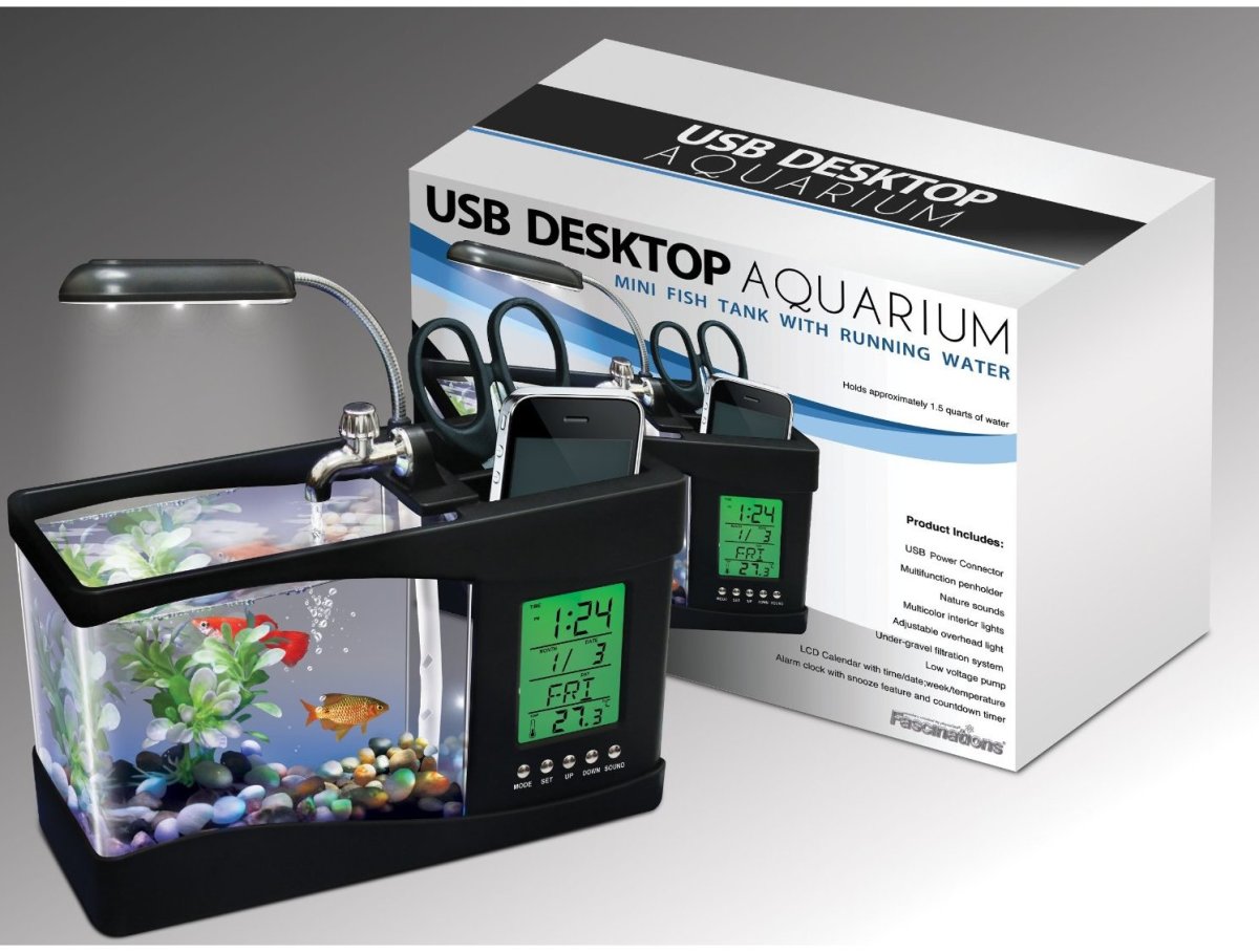 USB Desktop Fish Tank