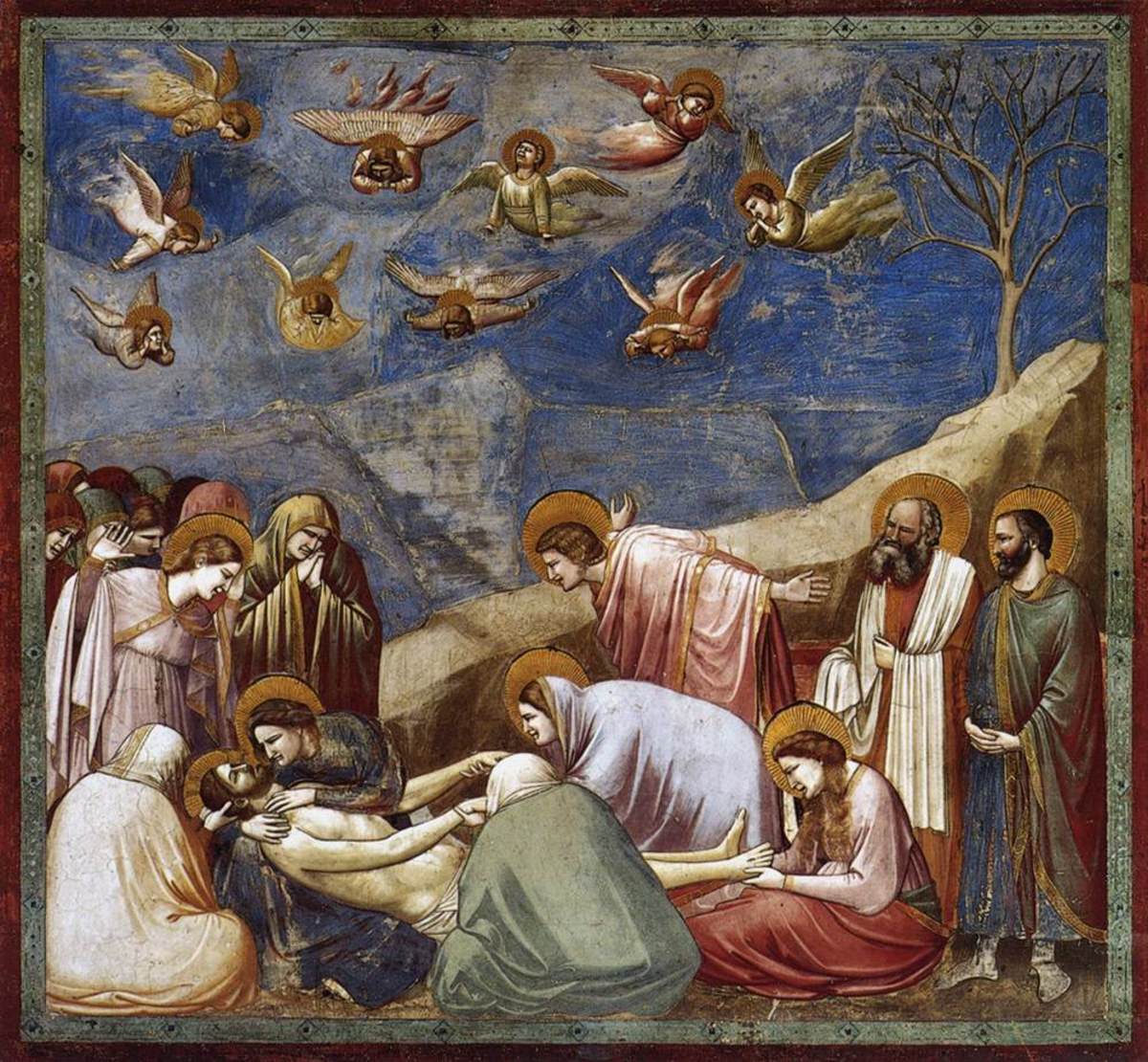 Giotto Bondone: The Lamentation of the Death of Christ