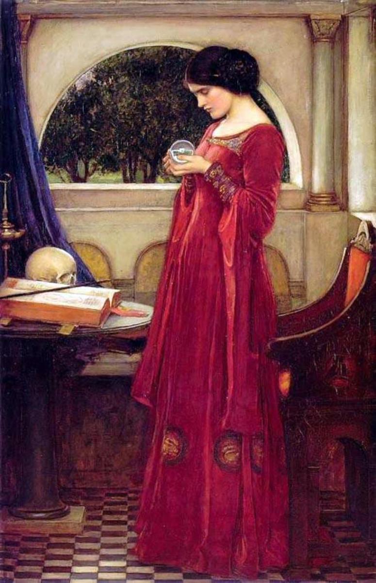 1902 - “The Crystal Ball” by Waterhouse