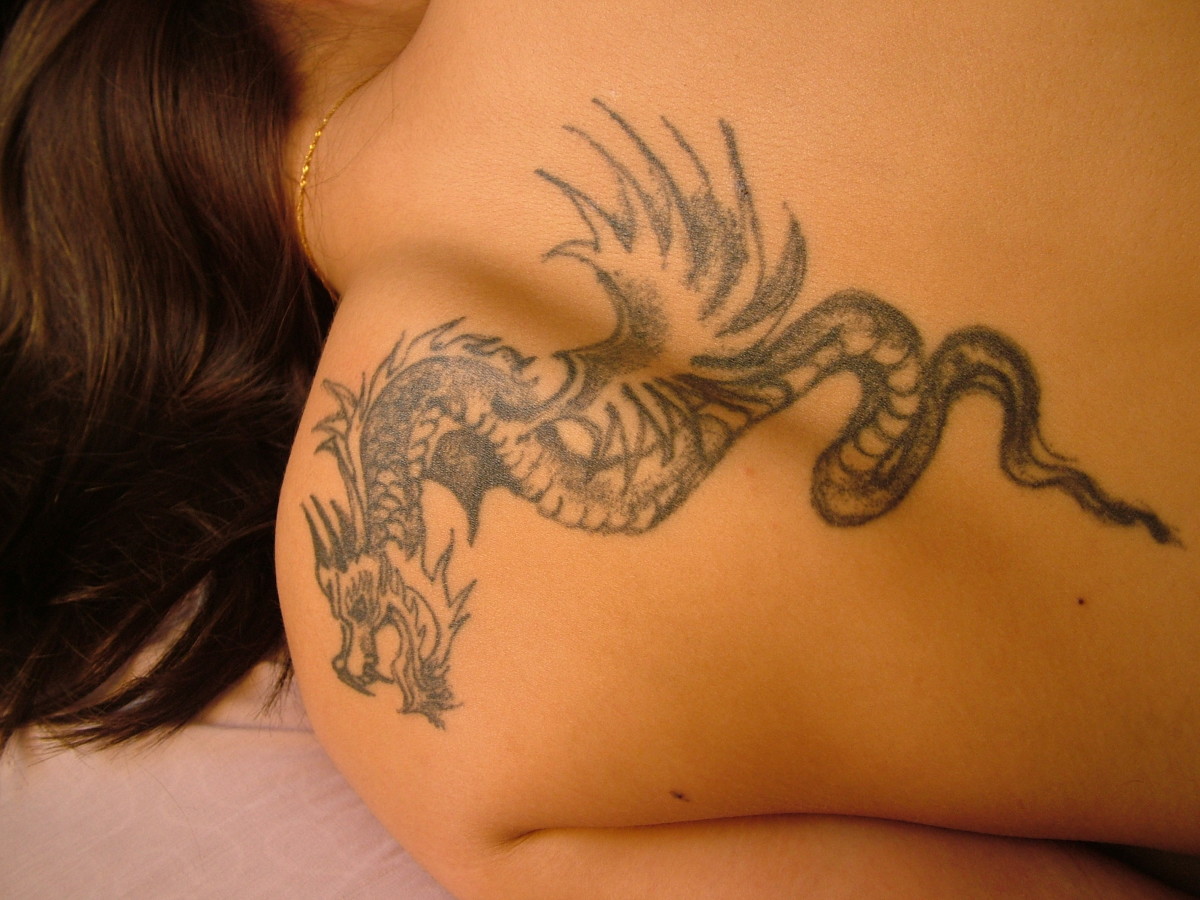 Girl with the dragon tattoo...Hey, I've heard of her!