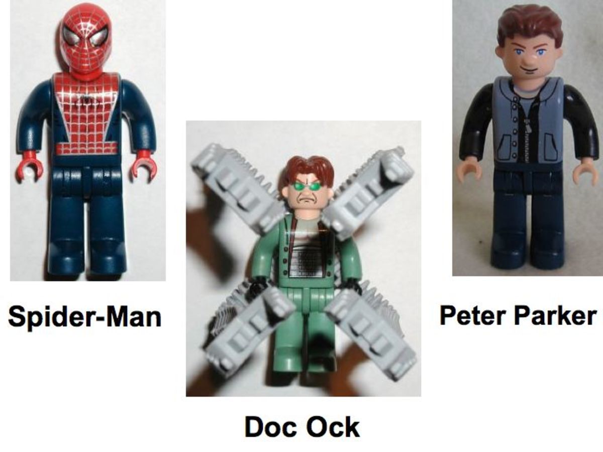 LEGO Spider-Man Doc Ock's Cafe Attack 4860 Minifigures