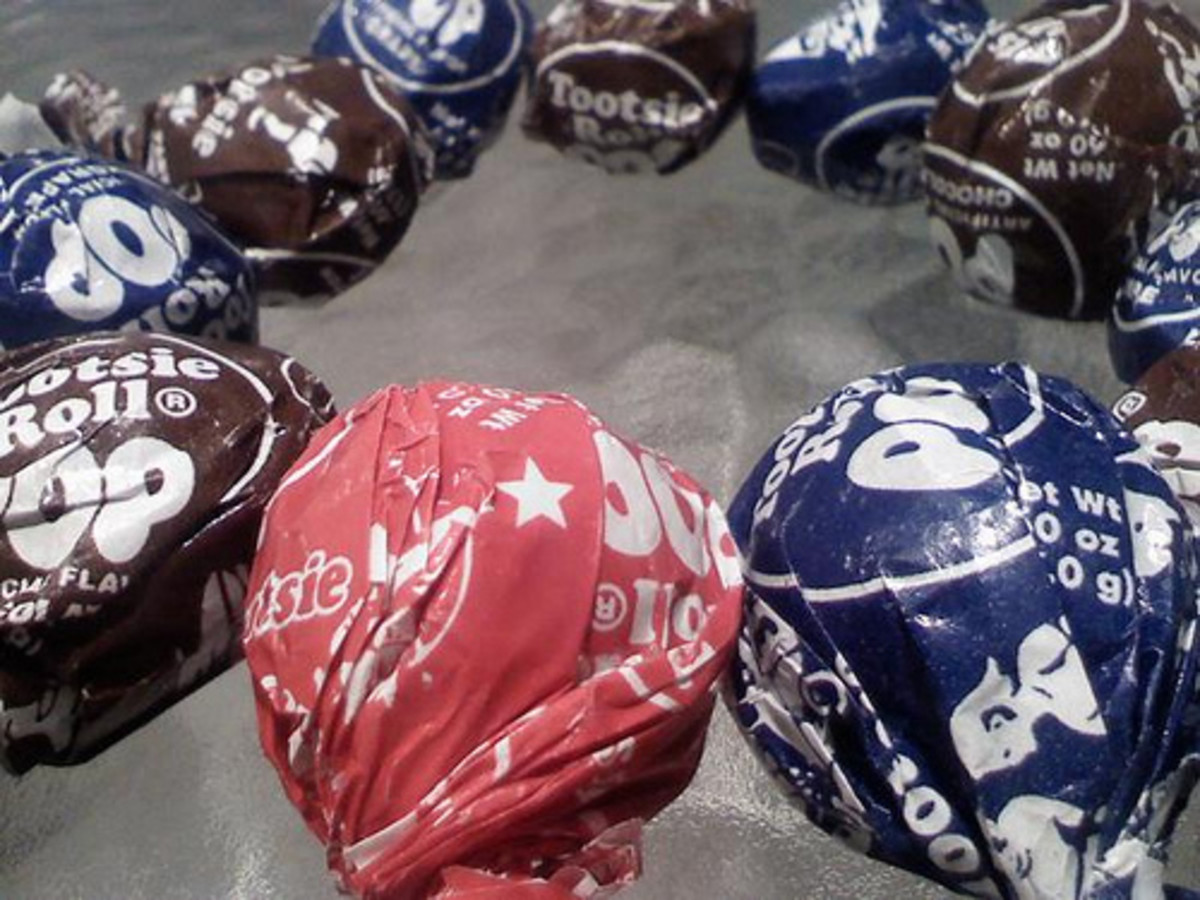 Finding the star on Tootsie Roll Pops was always exciting.