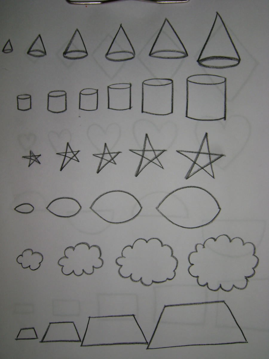 How to teach drawing basics to kids Lines and shapes HubPages