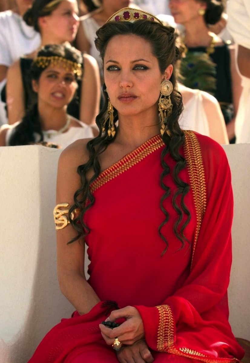 Angelina Jolie as Olympias